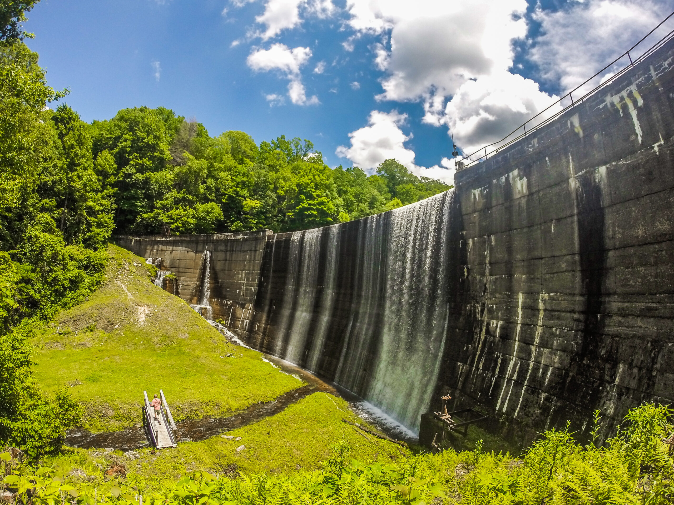 Photo of Norton Reservoir dam