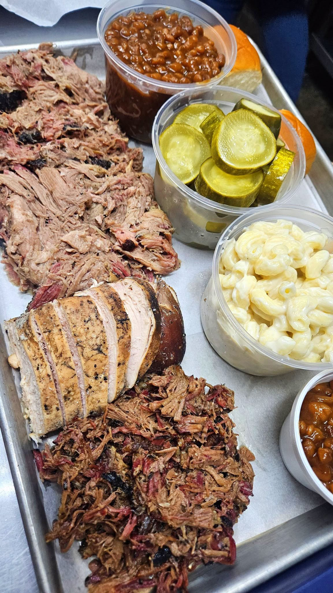 Photo of barbecue platter